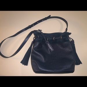 American Eagle Leather cross body purse